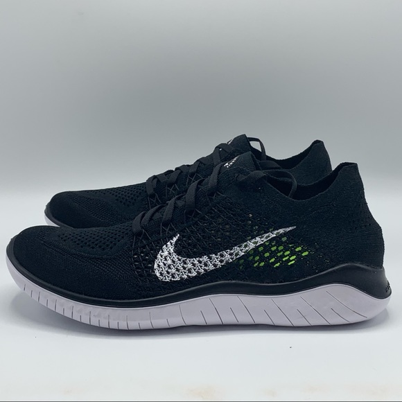 NEW Nike Free Run 942838-001 Running Shoes Black - Picture 3 of 7